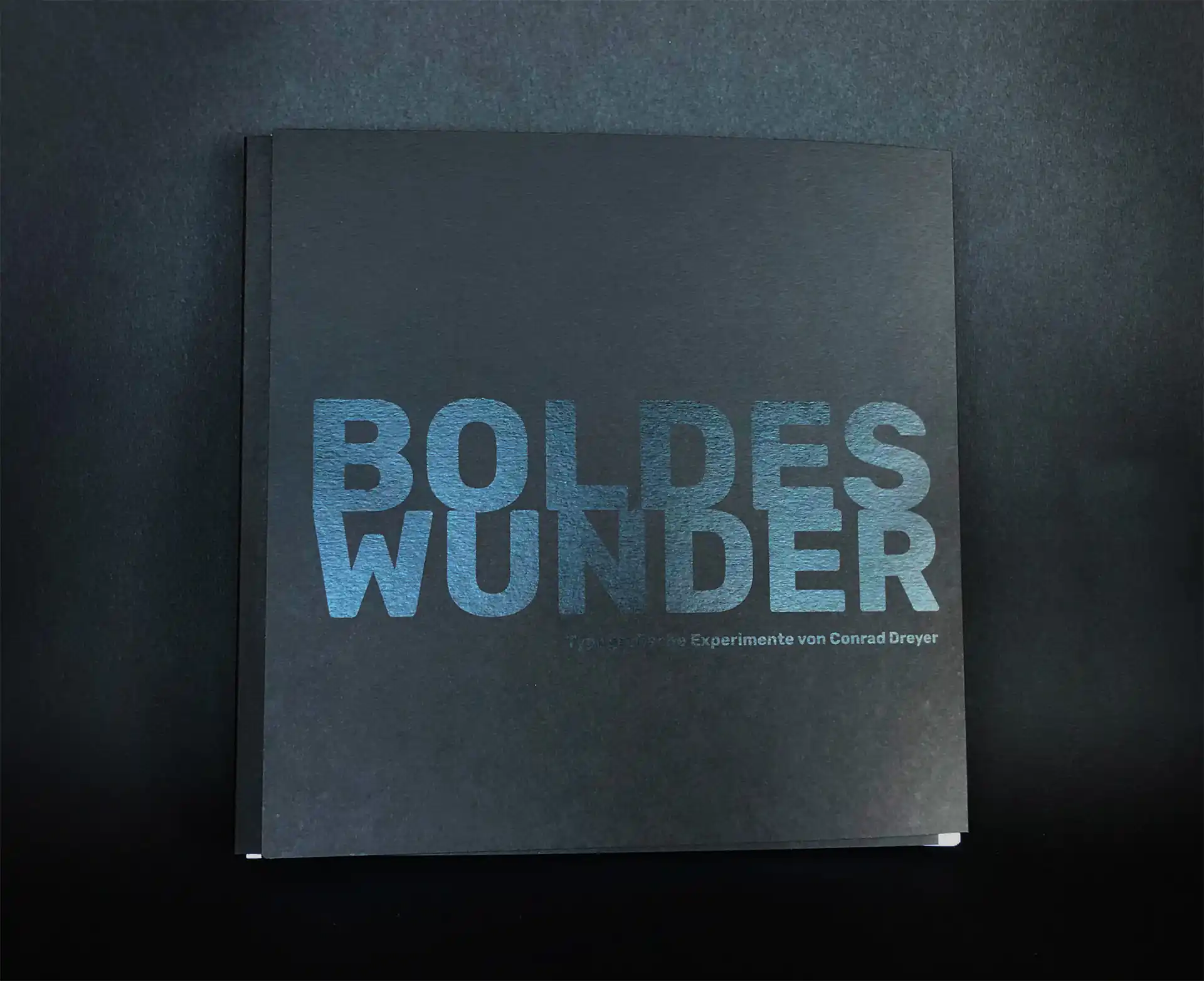 The cover of BOLDES WUNDER