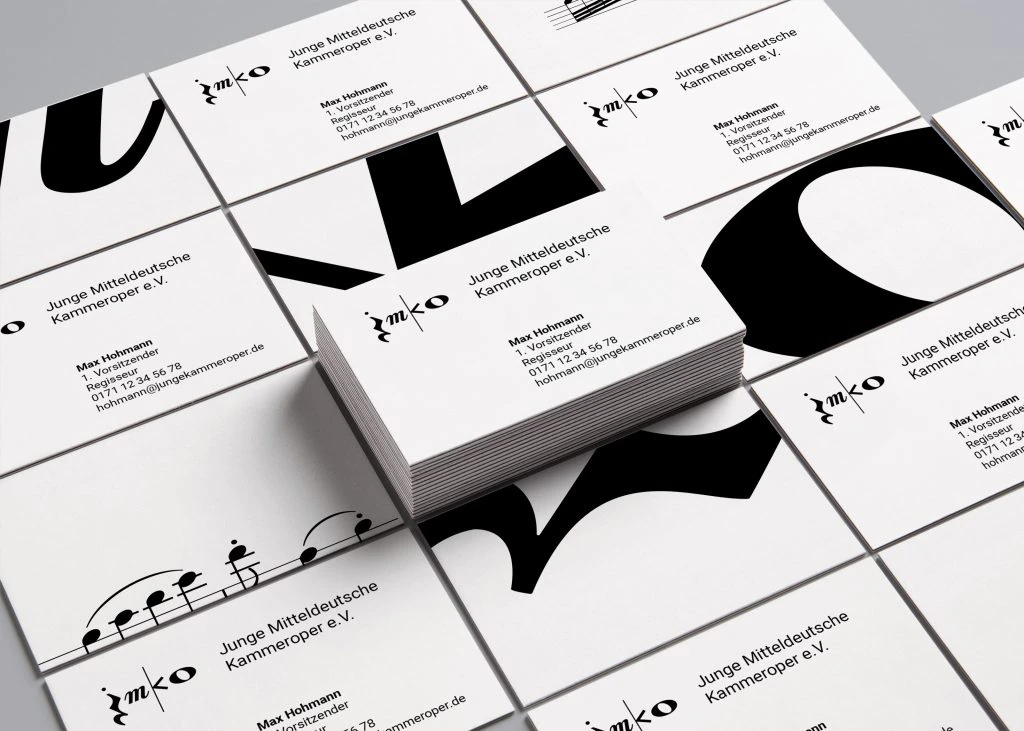 Businesscards of Junge Mitteldeutsche Kammeroper